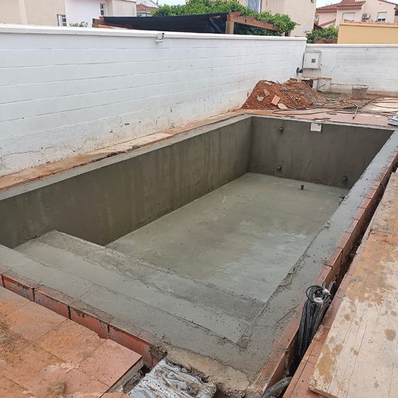 Construcción de piscina en Loriguilla, Valencia por Mediterranean Pool