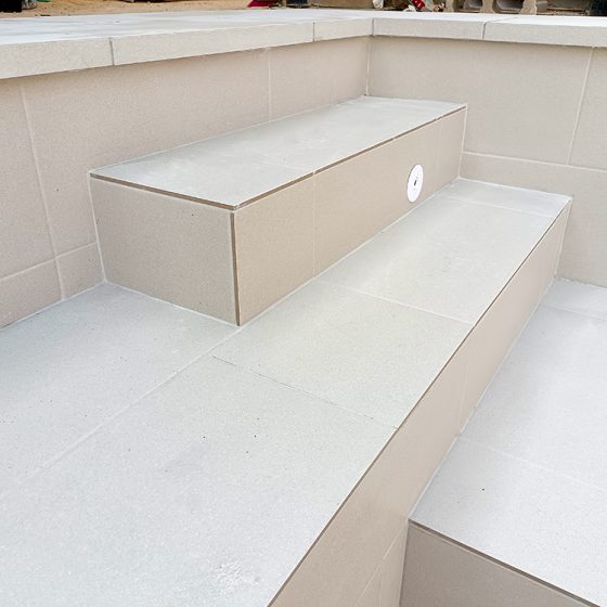 Piscina gunitada en Torrent Valencia por Mediterranean Pool