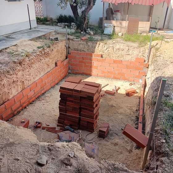 Piscina gunitada en Torrent Valencia por Mediterranean Pool