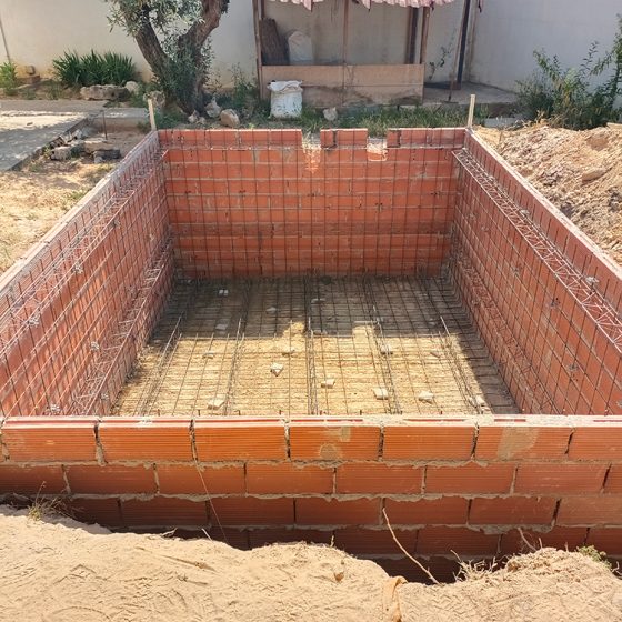 Piscina gunitada en Torrent Valencia por Mediterranean Pool