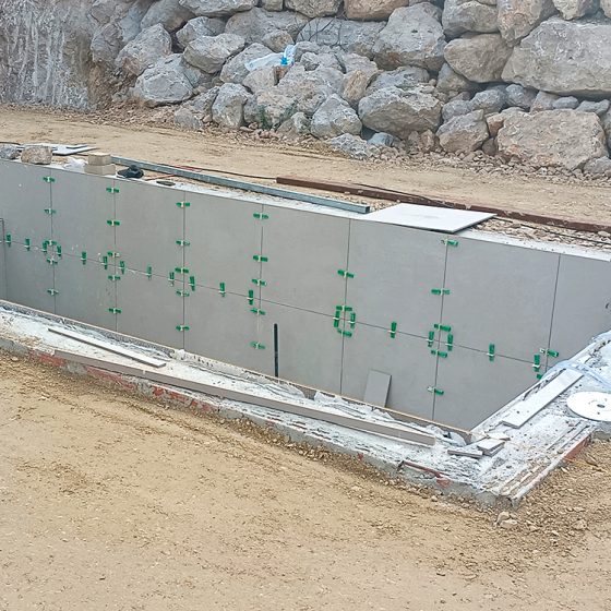 Piscina gunitada o piscina de obra en Cullera Valencia por Mediterranean Pool