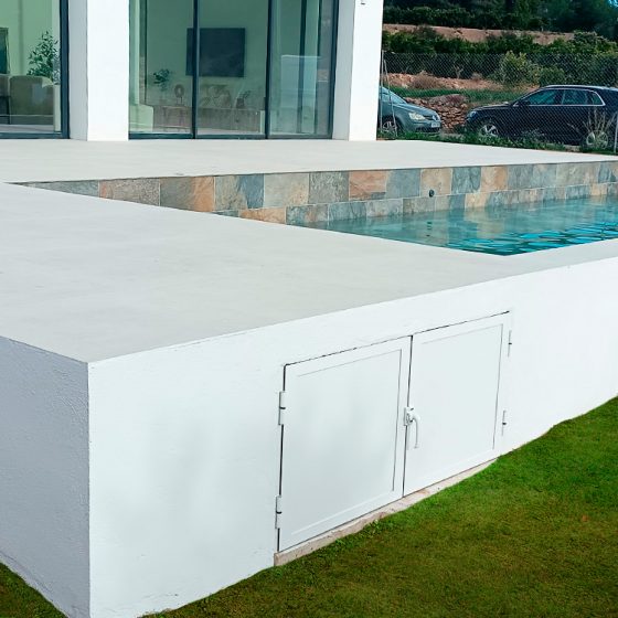 Piscina gunitada o piscina de obra en Albalat dels Tarongers Valencia por Mediterranean Pool