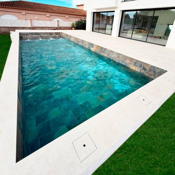 Piscina gunitada o piscina de obra en Albalat dels Tarongers Valencia por Mediterranean Pool