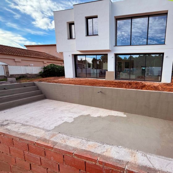 Impermeabilización de Piscina gunitada o piscina de obra en Albalat dels Tarongers Valencia por Mediterranean Pool